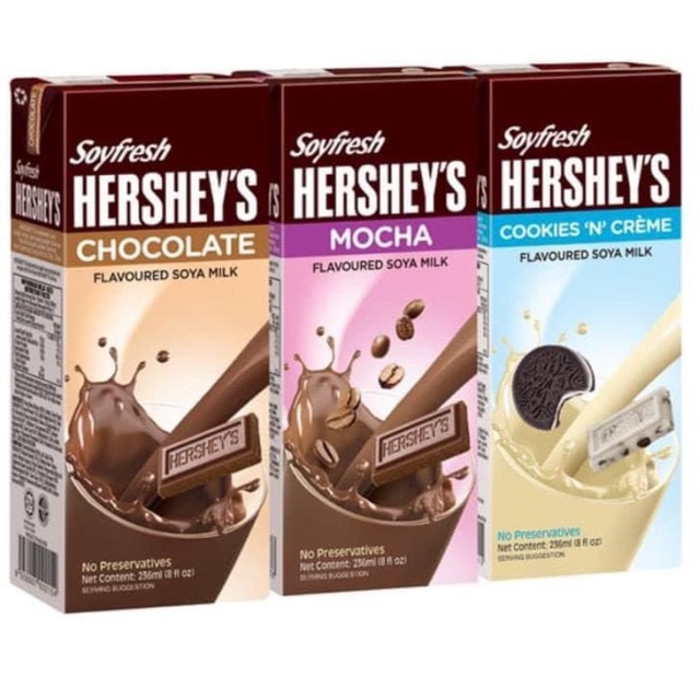 Sữa Đậu Nành Hershey’s Malaysia Đủ 3 Vị 946ml Giá Tốt