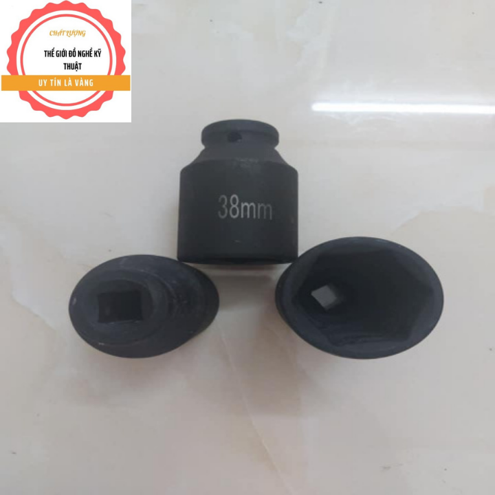 Đầu Tuýp Khẩu Mở Lồng Máy Giặt Và Mở Nồi Xe Ga Size 30,32,34,36,38,39,41,46mm. Chân Lỗ 1/2 gắn trực tiếp máy bắn Bulong
