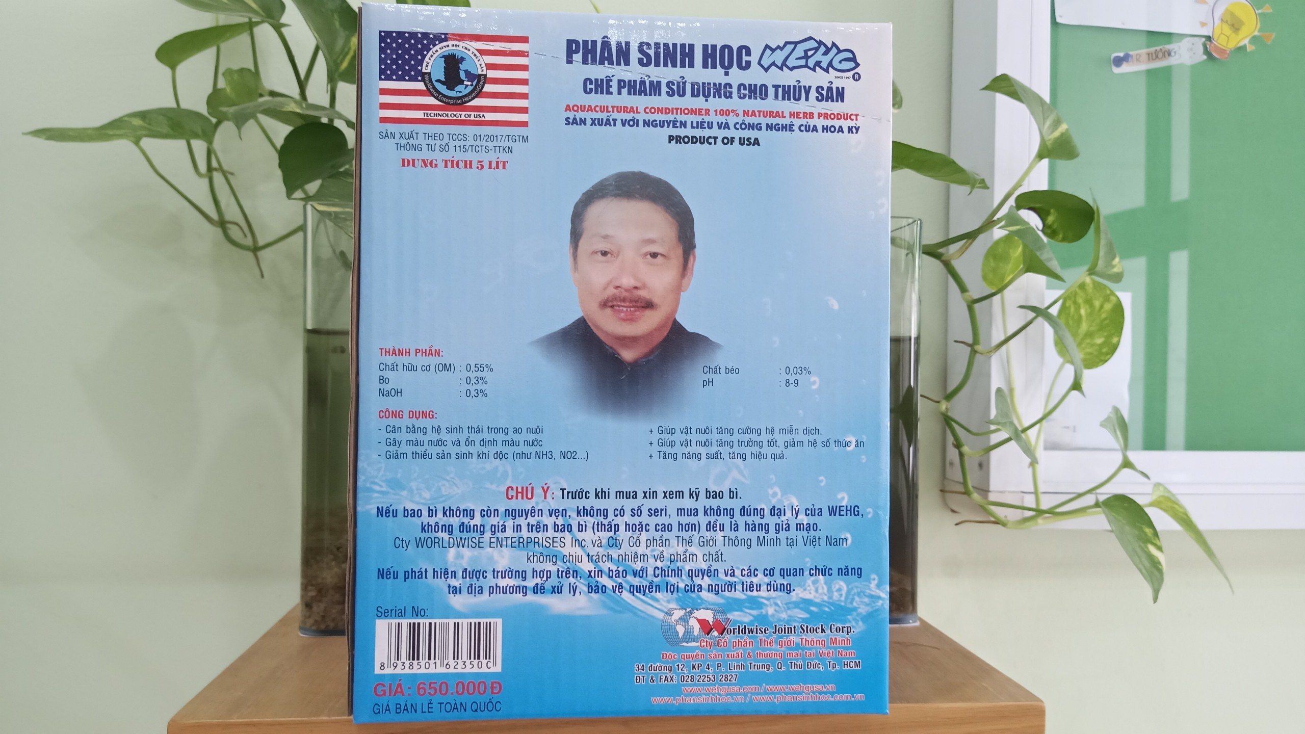 Chế phẩm sinh học wehg thủy sản