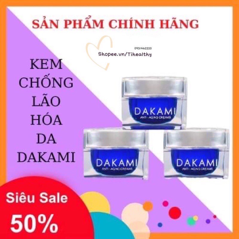 Kem dakami nhăn chính hãng