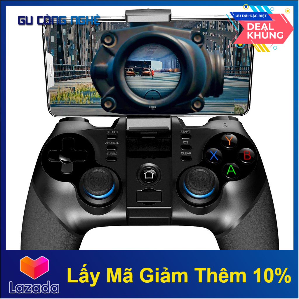 Tay Cầm Chơi Game Ipega Pg - 9156 Phiên Bản Nâng Cấp Ipega Pg-9077 Kết Nối Bluetooth -Dc2952