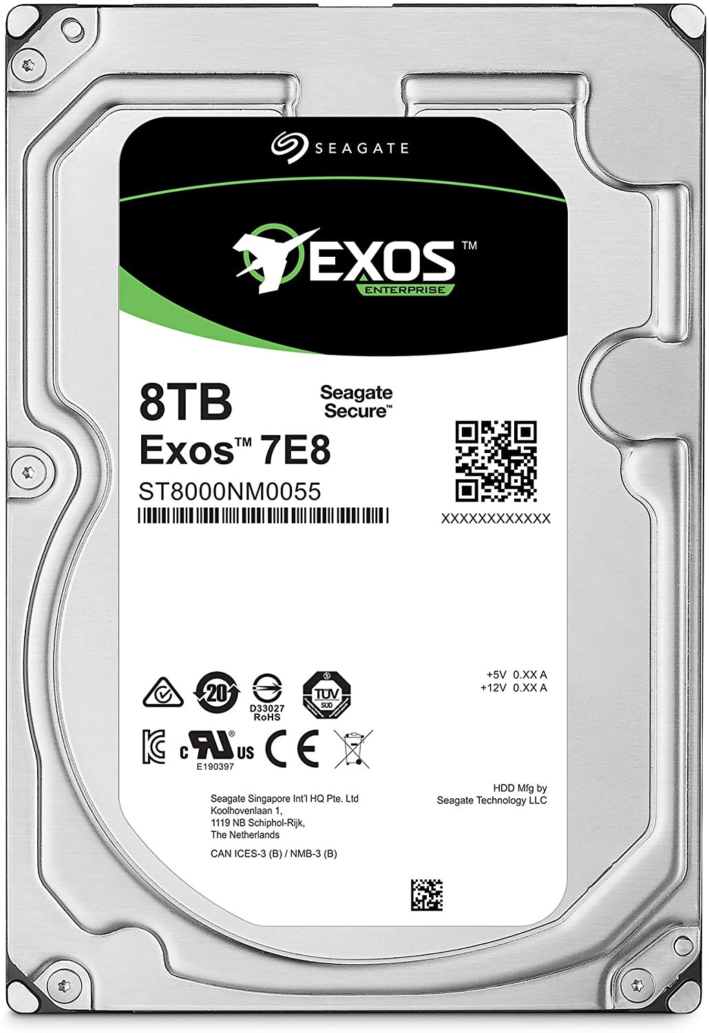 Ổ Cứng HDD 8TB Seagate Exos Chuyên Dụng Nas - Server