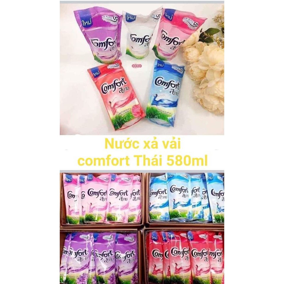 [Đại hạ giá siêu rè ] Nước xả vải Comfort Thái Lan gói 580ml siêu rẻ nước xả vải cho trẻ sơ sinh
