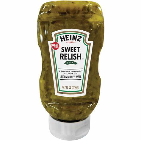 Cải bắp dưa chuột muối ngọt Sweet Relish Heinz 375ml