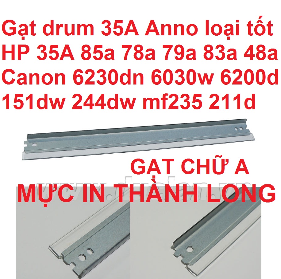 Gạt Drum 35A Gạt lớn 48A 79A-78A-83A-85A Canon 6200d 6230dn 6030w 151dw   337-325-326-328-312 Hàng Anno Chất lượng cao