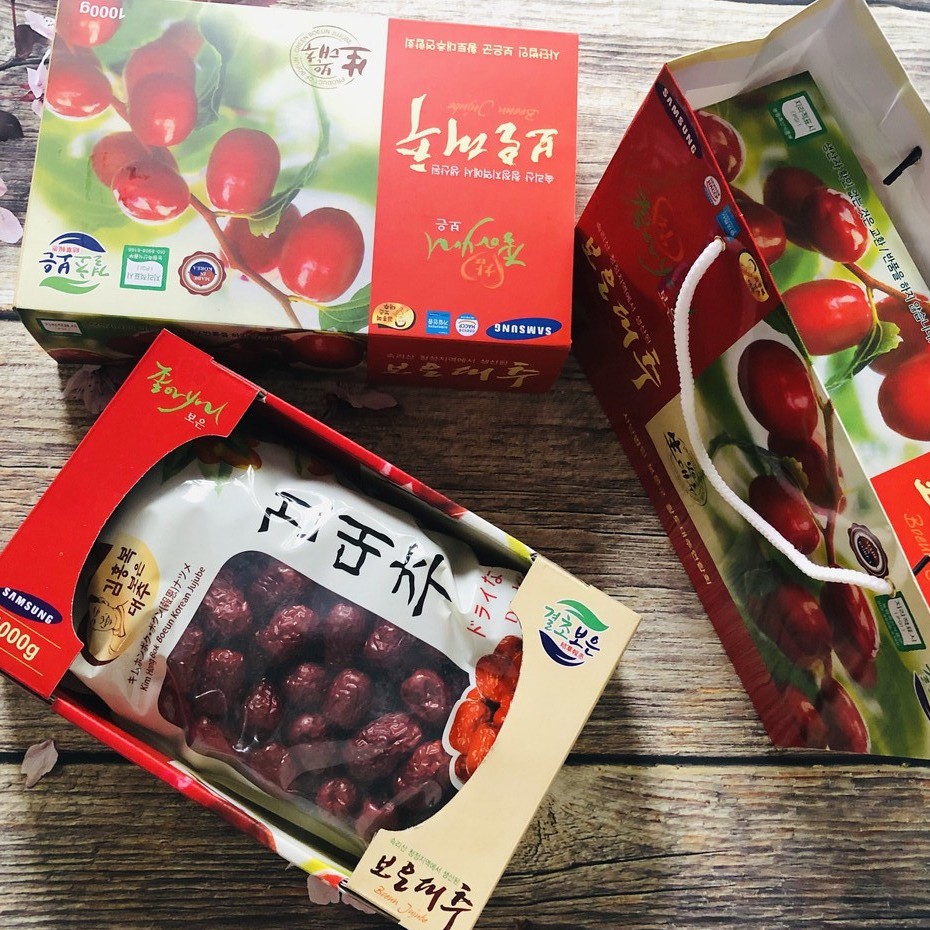 Combo 3 hộp táo đỏ sấy khô Hàn Quốc