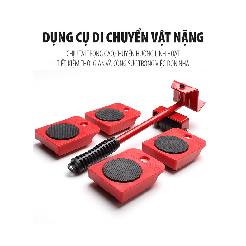 Bộ dụng cụ nâng và hỗ trợ di chuyển đồ đạc thông minh, dụng cụ di chuyển vật nặng, vật cồng kềnh MKS051