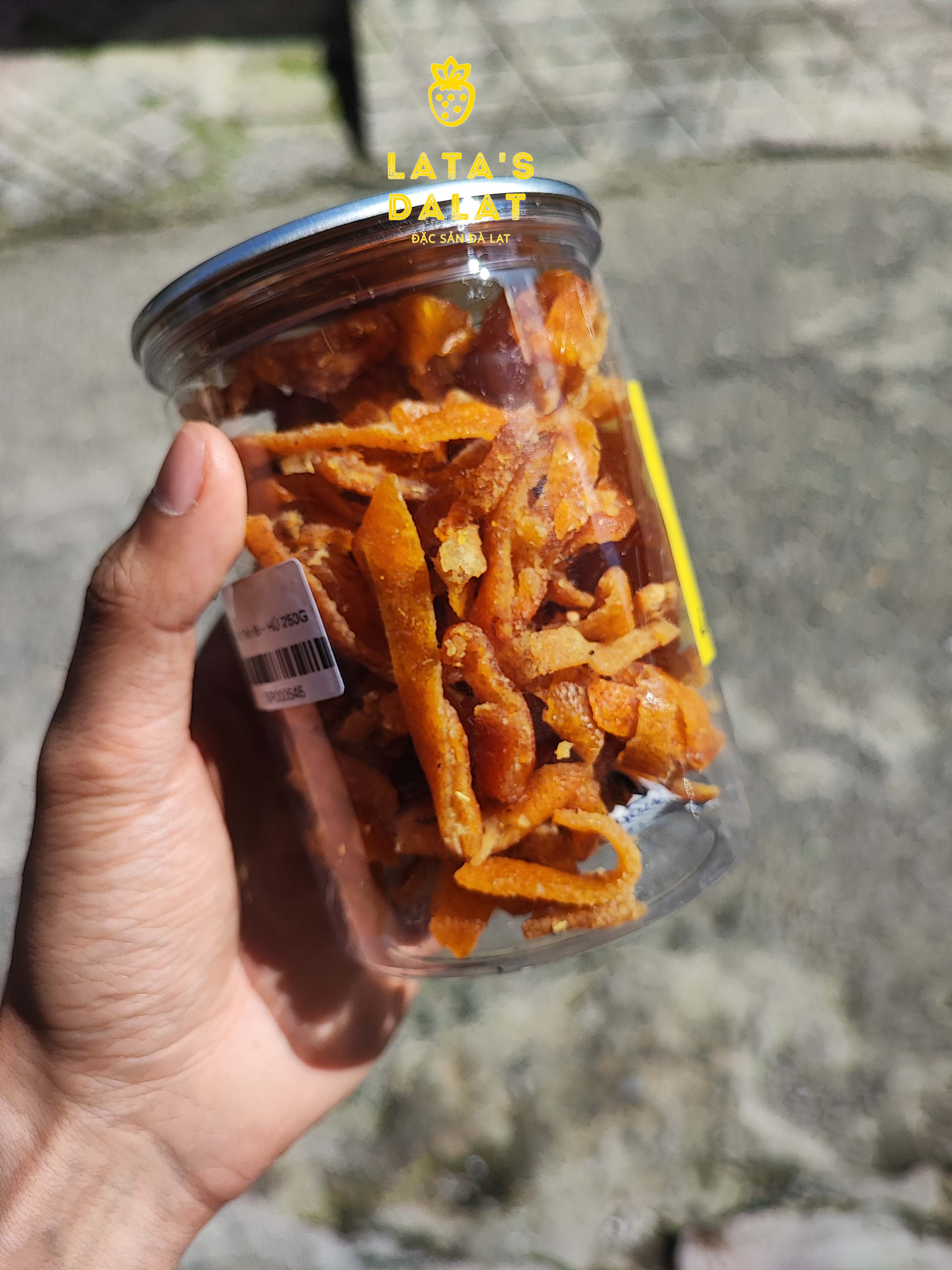 Mứt trần bì cam thảo