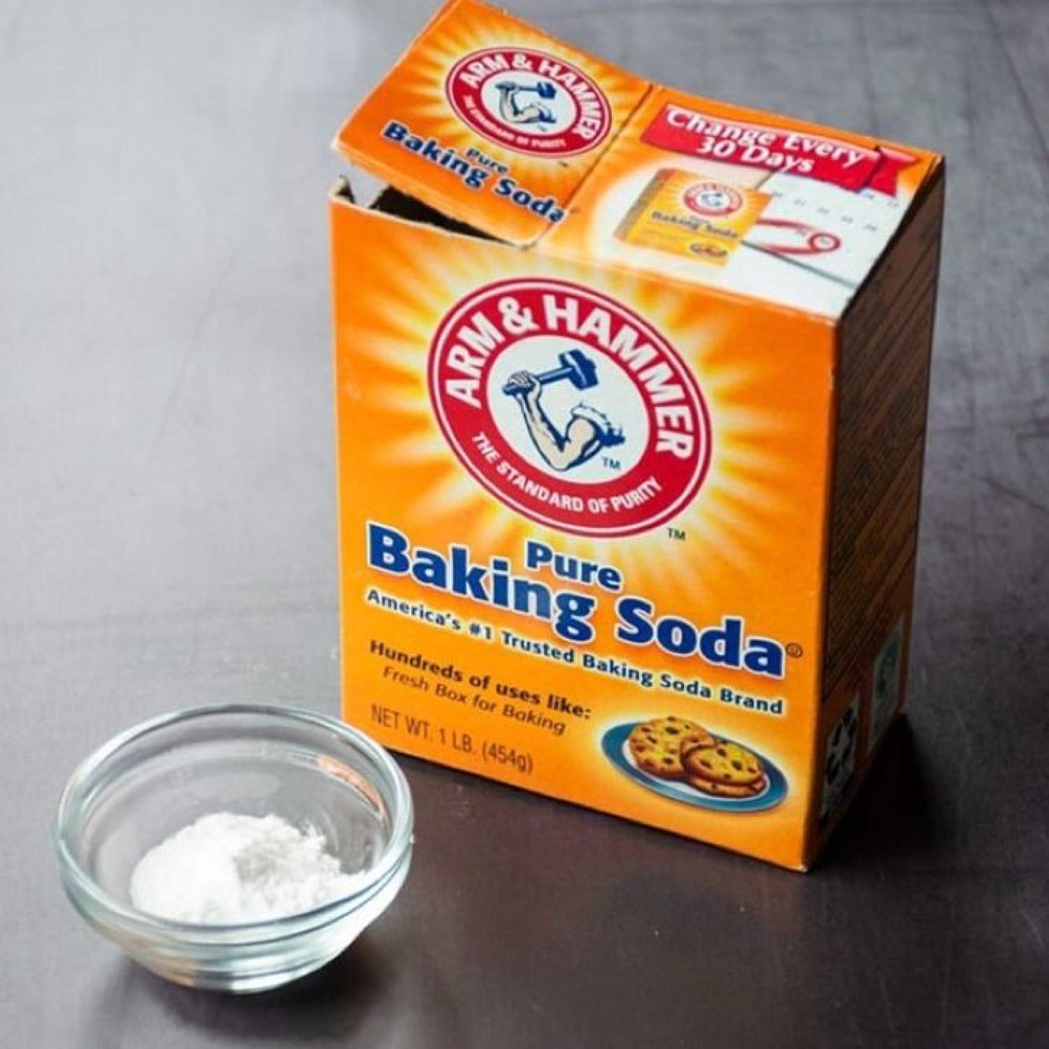 Bột nổi Baking soda Arm & Hammer hộp 454Gr làm bánh, tẩy trắng răng, tẩy tế bào chết đa công dụng | Lazada.vn