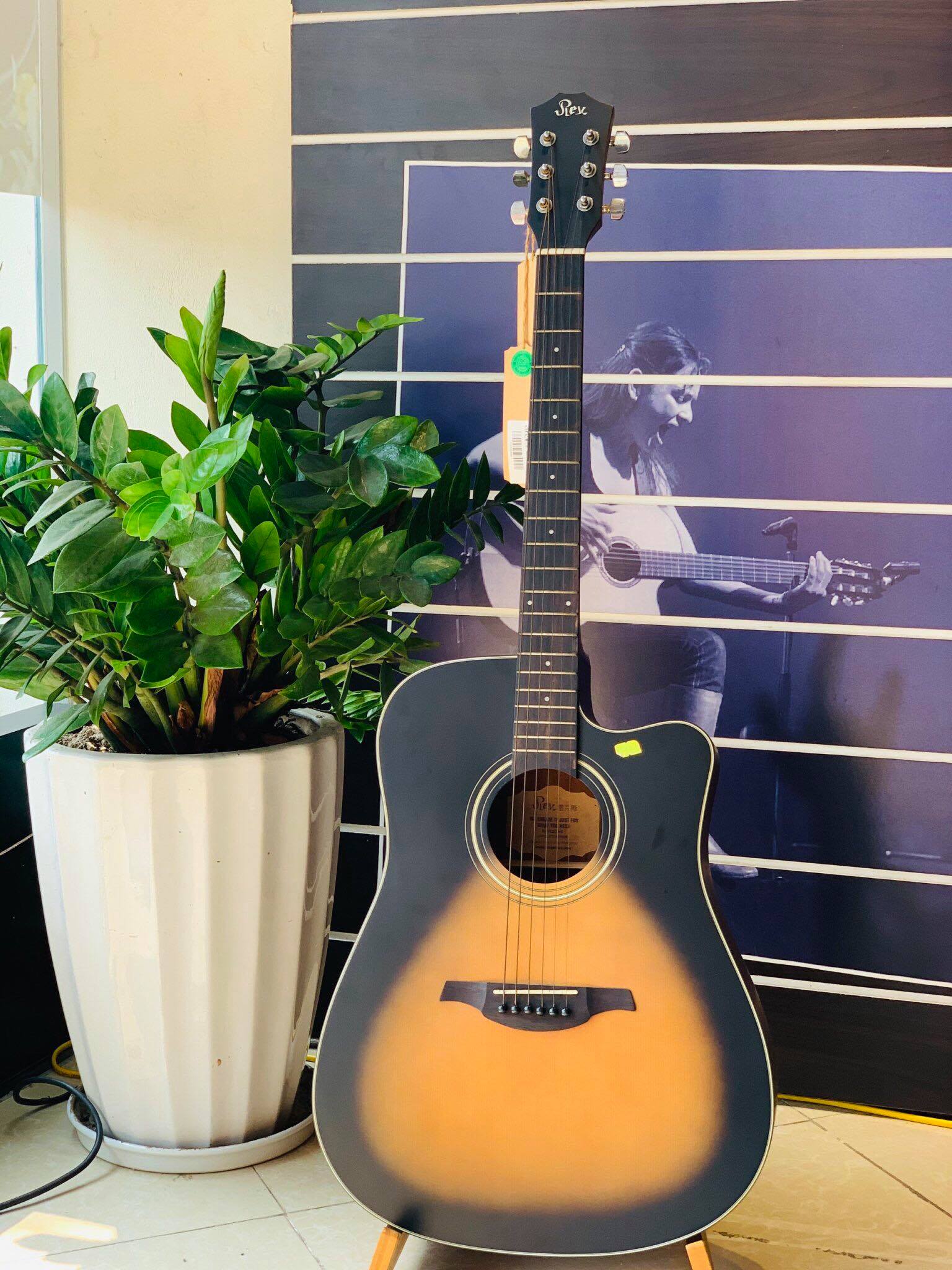 Đàn guitar acoustic Rex RD1C-VS Chính Hãng dáng Dreadnought