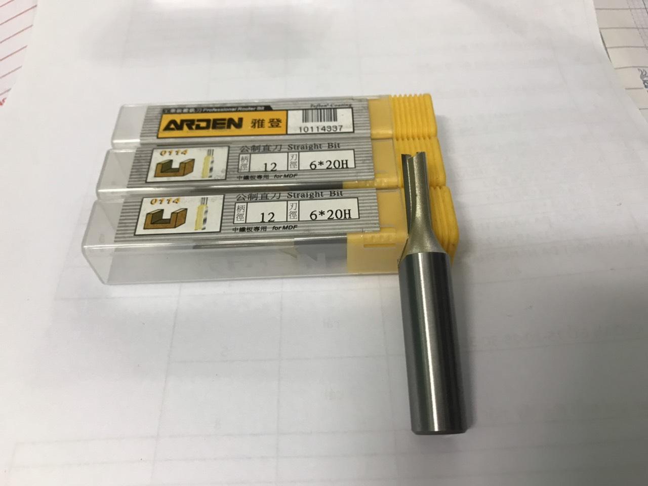 Mũi phay gỗ router cao cấp arden 1/2 x 6