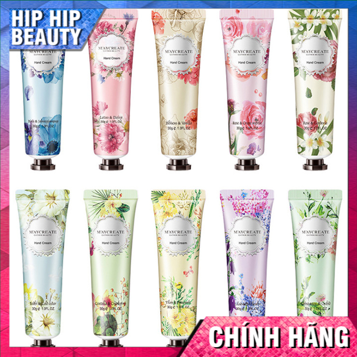 [MẪU MỚI ] 10 Kem dưỡng da tay Maycreate , kem bôi tay dưỡng ẩm [HipHip beauty] A61