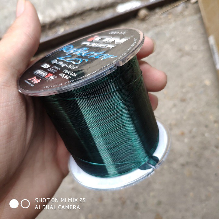Cước câu cá Nhật Bản ION Power Reflector 300m đủ size chịu tải tốt (có cả 600m)  (cam kết đổi trả trong 2 tuần đầu)