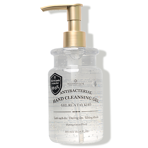 Nước Rửa Tay Khô Kháng Khuẩn eccomorning Antibacterial Hand Cleansing Gel 300 ml