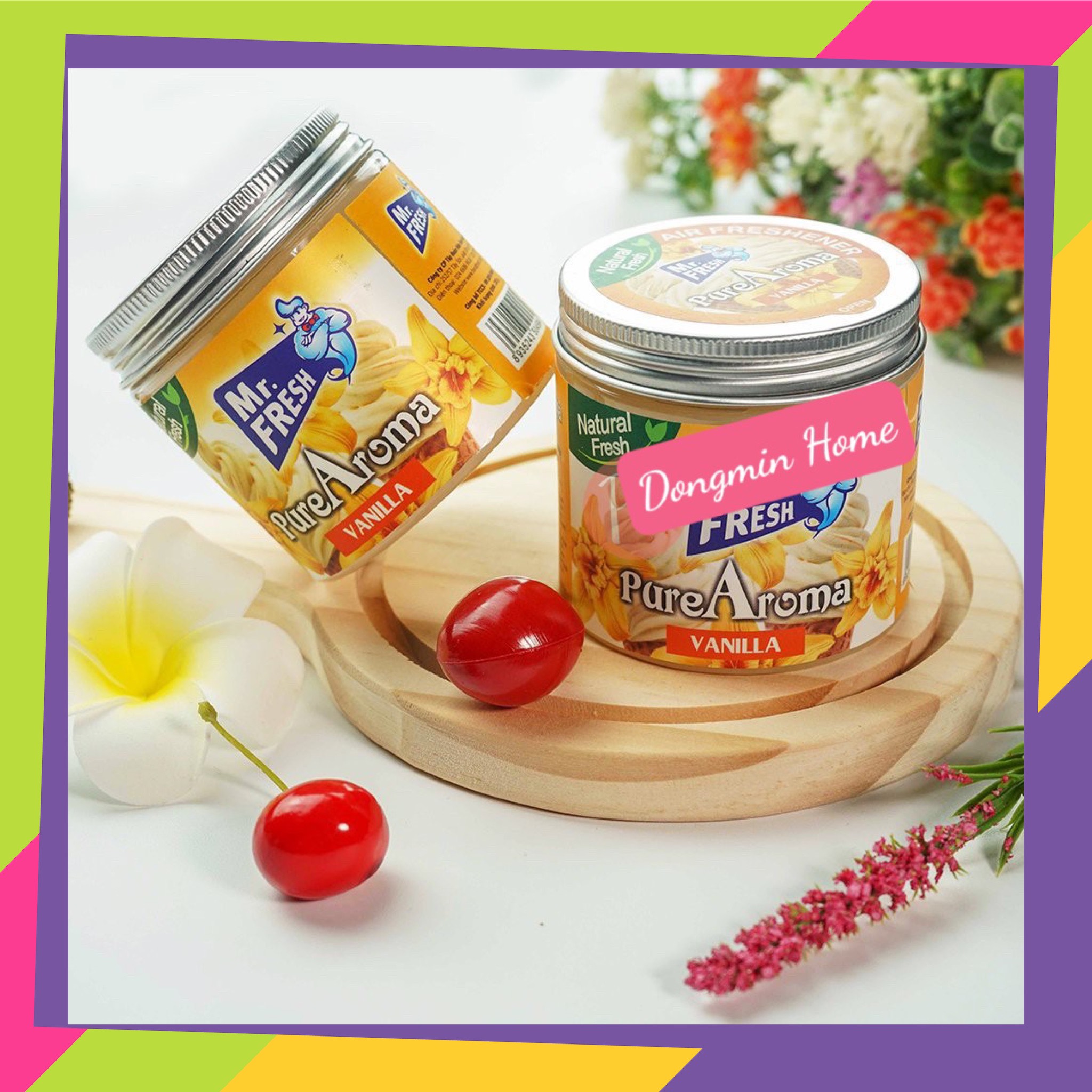 Bộ 2 hộp sáp thơm phòng khử mùi mr fresh 230g