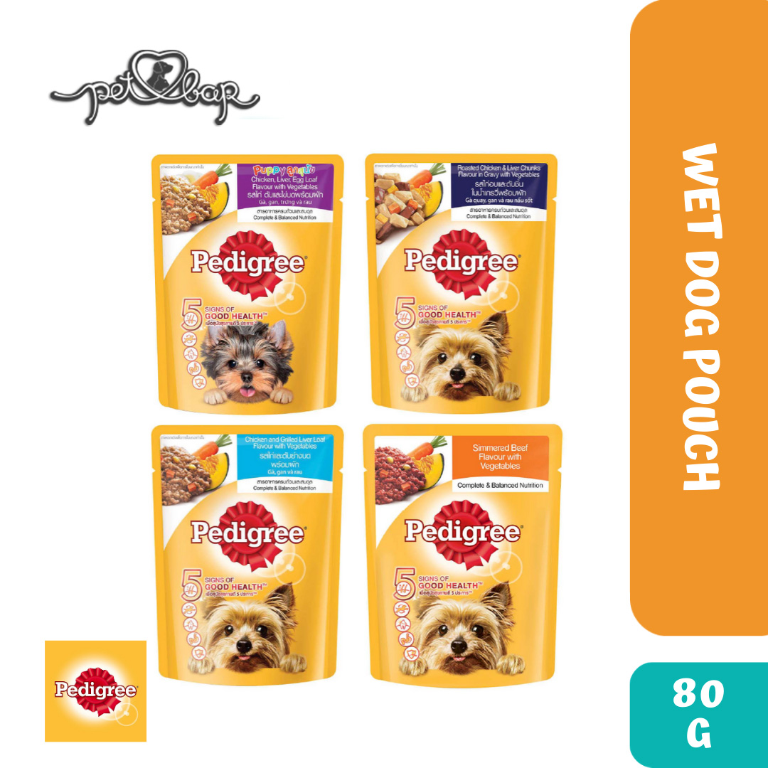 Sốt pate cho chó pedigree gói 80gr