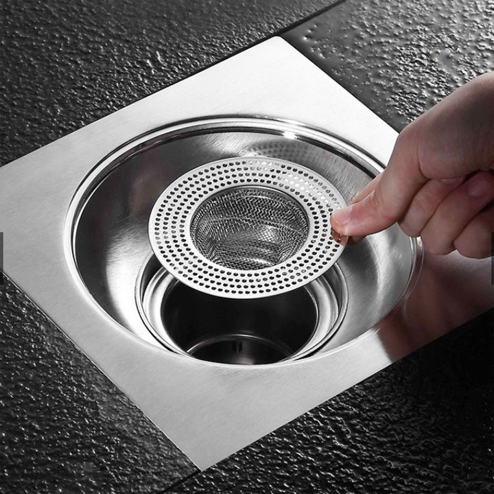 Lưới Inox Lọc Rác Nhà Tắm, LỌC RÁC  Bồn Rửa Bát Chống Tắc Nghẽn Chống Gỉ Đủ Các Loại Kích Cỡ