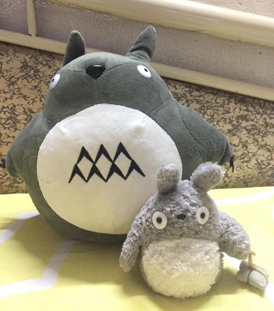 [HCM]Gấu bông Totoro xám tặng kèm gấu bông đồng bộ