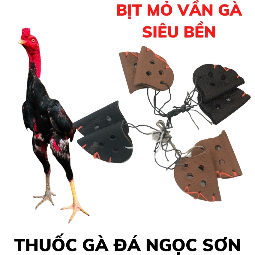 Bịt mỏ gà chọi,COMBO 8 cái chất liệu da dầy,dễ sử dụng khi vần gà.