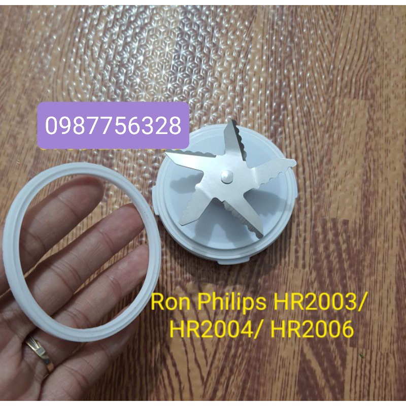 Gioăng máy xay sinh tố philips hr2003 hr2004 hr2006 đường kính 6.4cm