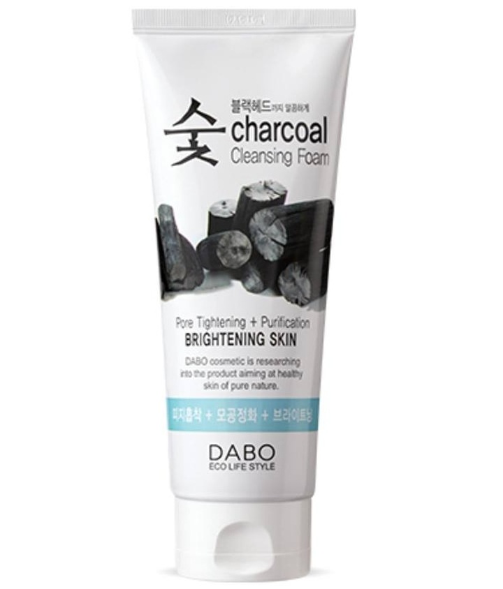 Sữa rửa mặt Dabo than hoạt tính làm sạch tái tạo da mới cao cấp Hàn Quốc 150ml