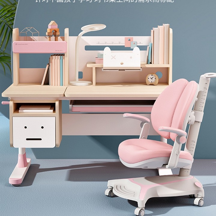 Bộ Bàn Ghế Chống Gù Chống Cận Cho Học Sinh - Ghế Chống Gù Tùy Chỉnh Kích Thước Ngồi
