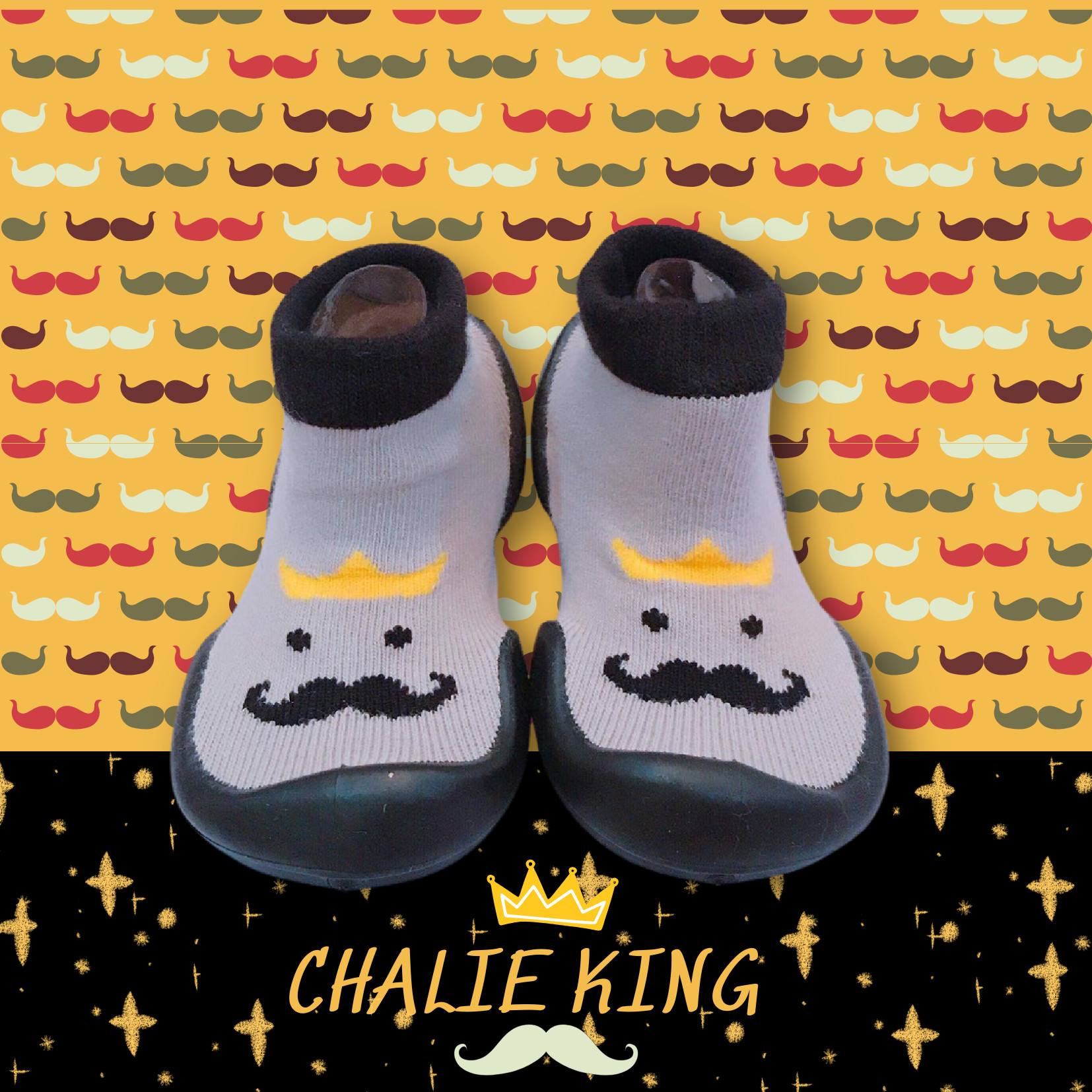 Charlie king giày tập đi cho bé cưng made in korea