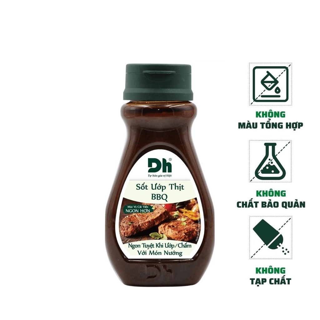 [ Miễn Phí Giao Hàng ]Sốt Ướp Thịt Nướng BBQ - Chấm Kèm Các Món Chiên Nướng - Khối lượng 200gr - Giao Nhanh HCM