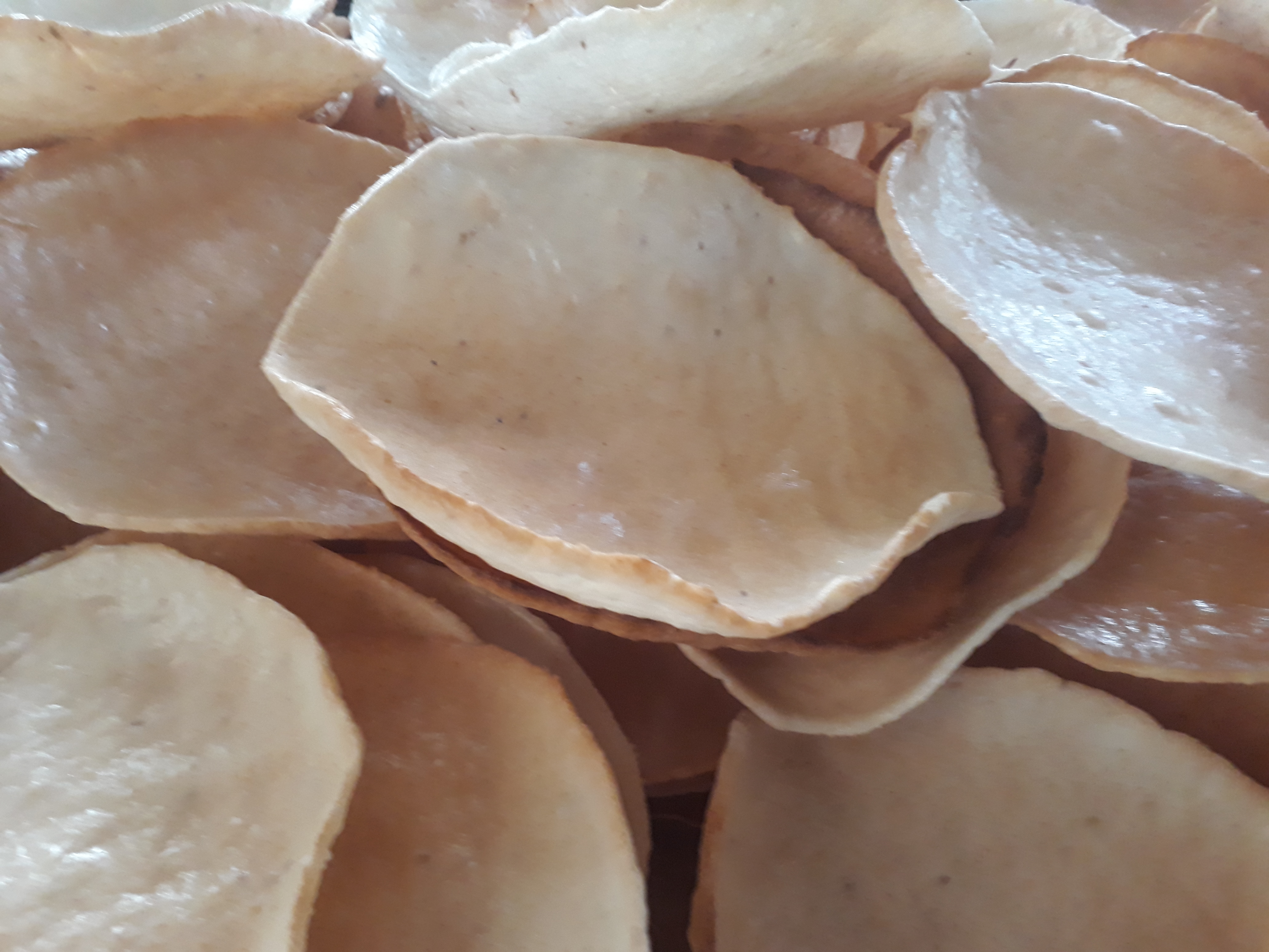 Bánh phồng nếp ngọt lớn 100 bánh chưa nướng đặc sản Bến Tre