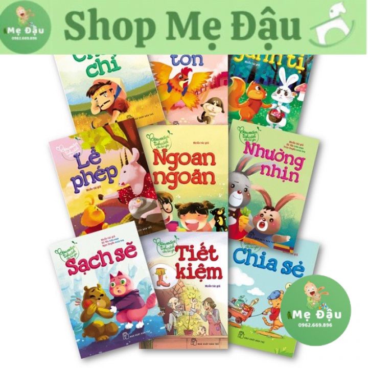 Combo 9 cuốn Gieo Mầm Tính Cách Cho Bé Yêu - Quà tặng cho bé yêu phát triển toàn diện