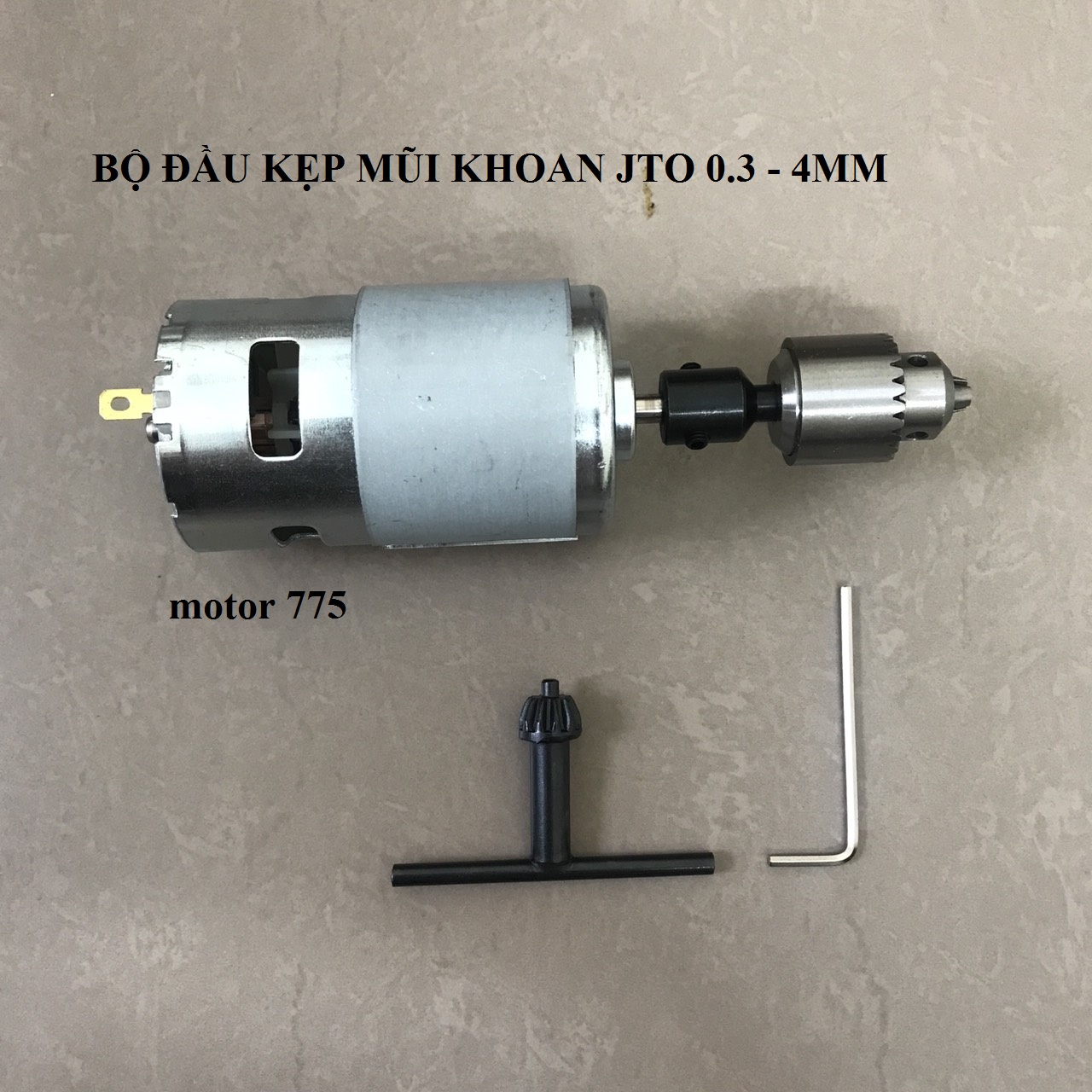 Bộ combo khoan motor 775 - 150w - bộ máy khoan với motor 775 150w