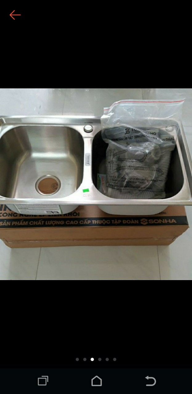 Chậu rửa bát 2 hố shc