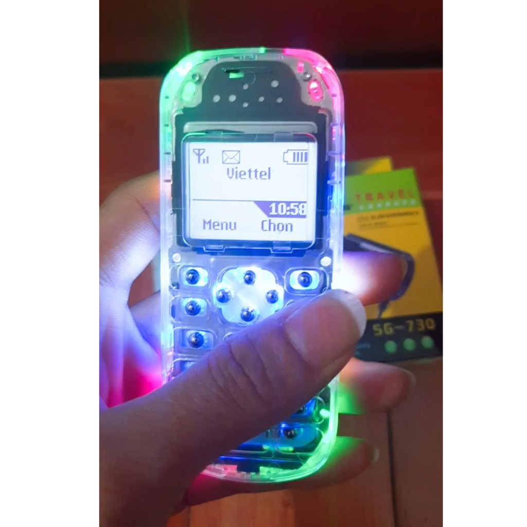 Điện thoại nokia 1280 độ led độ phím bi siêu đẹp được chọn phụ kiện