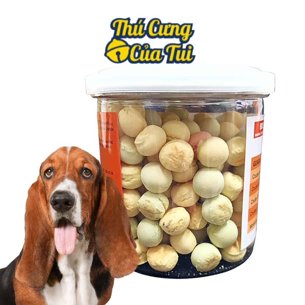 Bánh snack thưởng cho chó biscuit, ăn vặt cho thú cưng - thú cưng của tui