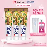 Combo 3 Kem đánh răng P/S Thảo Dược 100g/150g, cho 10 lợi ích răng miệng toàn diện với 10 thảo dược quý và công nghệ hiện đại