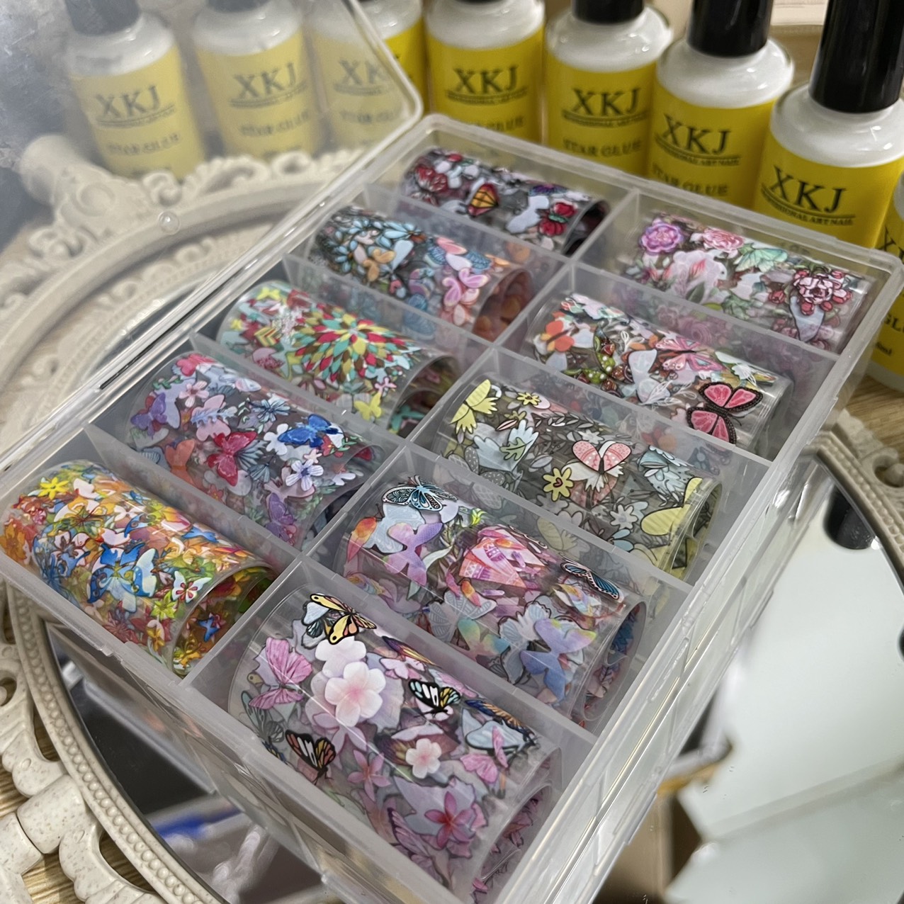 Foil trang trí móng tay siêu đẹp dành cho thợ nail