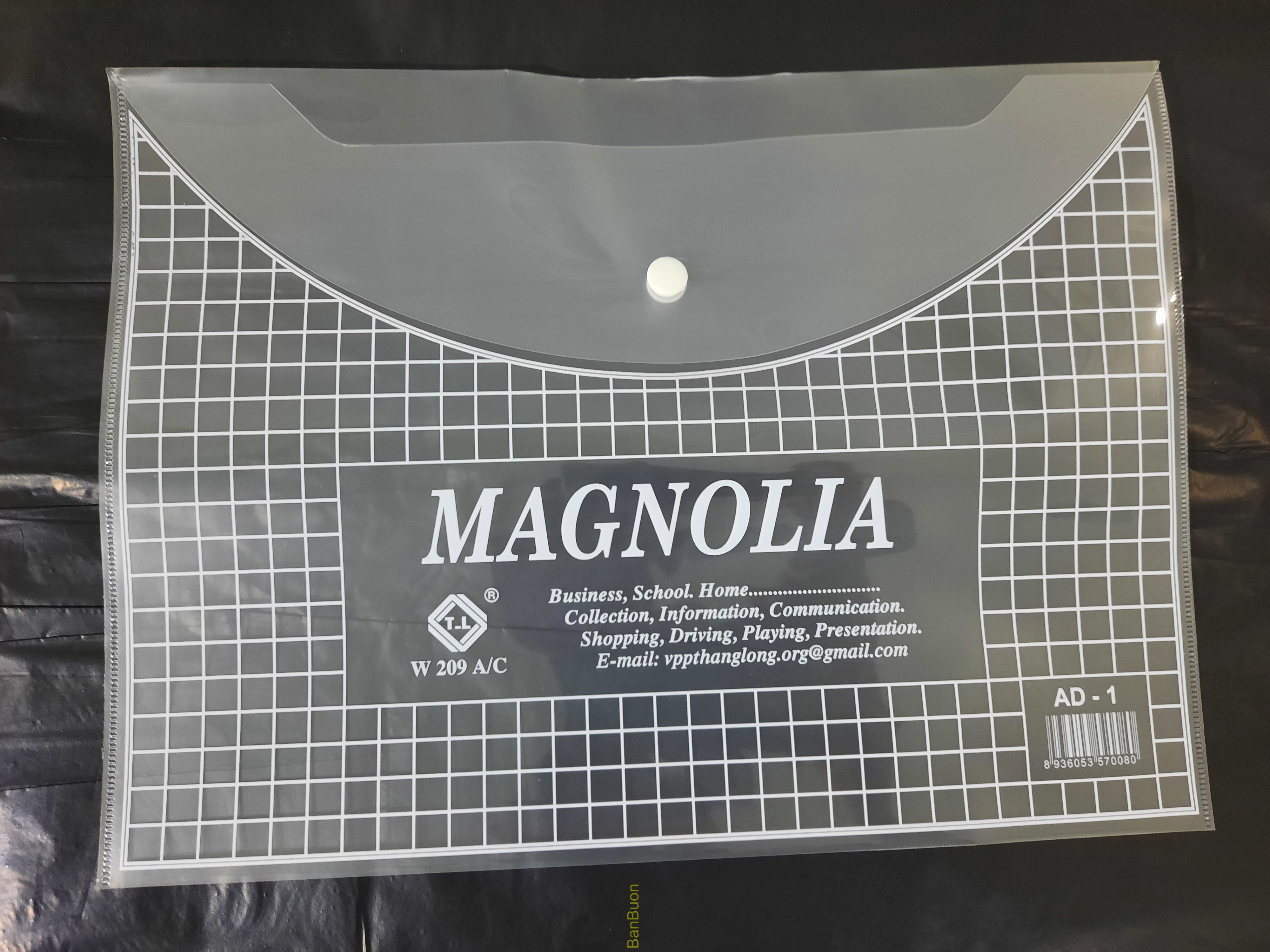 [ Bán buôn ] 10 Túi clear bag, túi đựng hồ sơ khổ A AD-1 loại dày