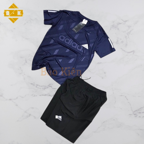 Bộ thể thao nam cộc tay/ Bộ cộc tay nam chất thun lạnh co giãn 4 chiều mềm mịn thoáng mát/ Bộ nam cộc tay