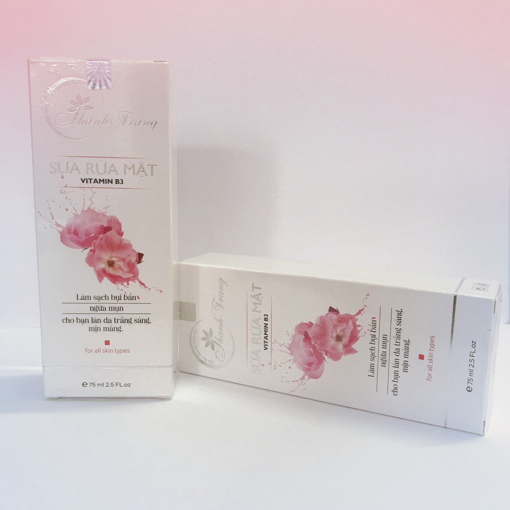 [HCM]CHÍNH HÃNG - Sữa Rửa Mặt Vitamin B3 Thanh Trang
