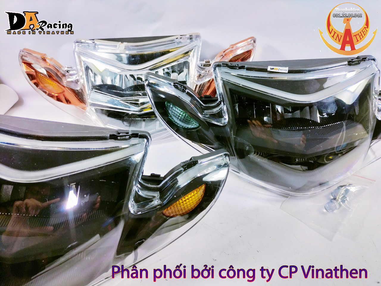 Led pha 2 tầng Sirius 50/110 tặng kèm xi nhan