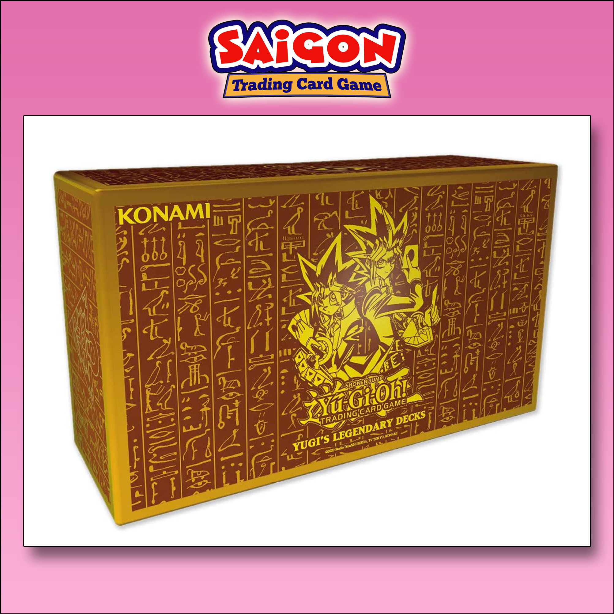 Hộp Bài Huyền Thoại YugiOh! Yugi's Legendary Deck 1 - Chính Hãng Konami - Nhập Khẩu từ Châu Âu