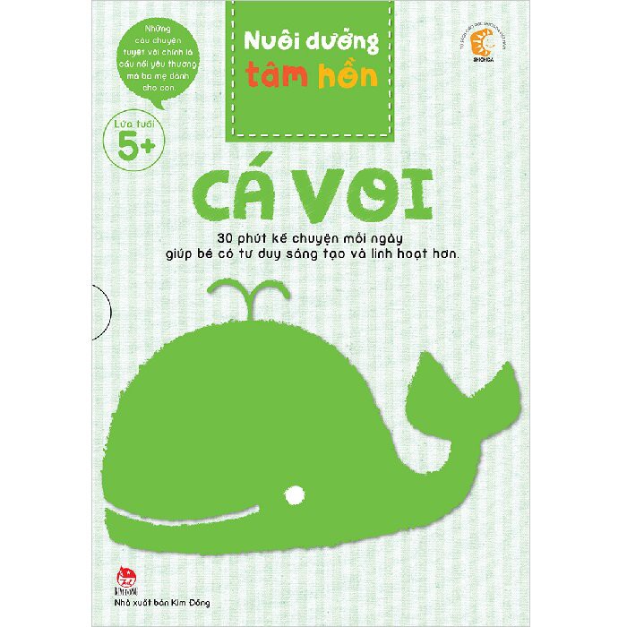 Sách nuôi dưỡng tâm hồn - cá voi