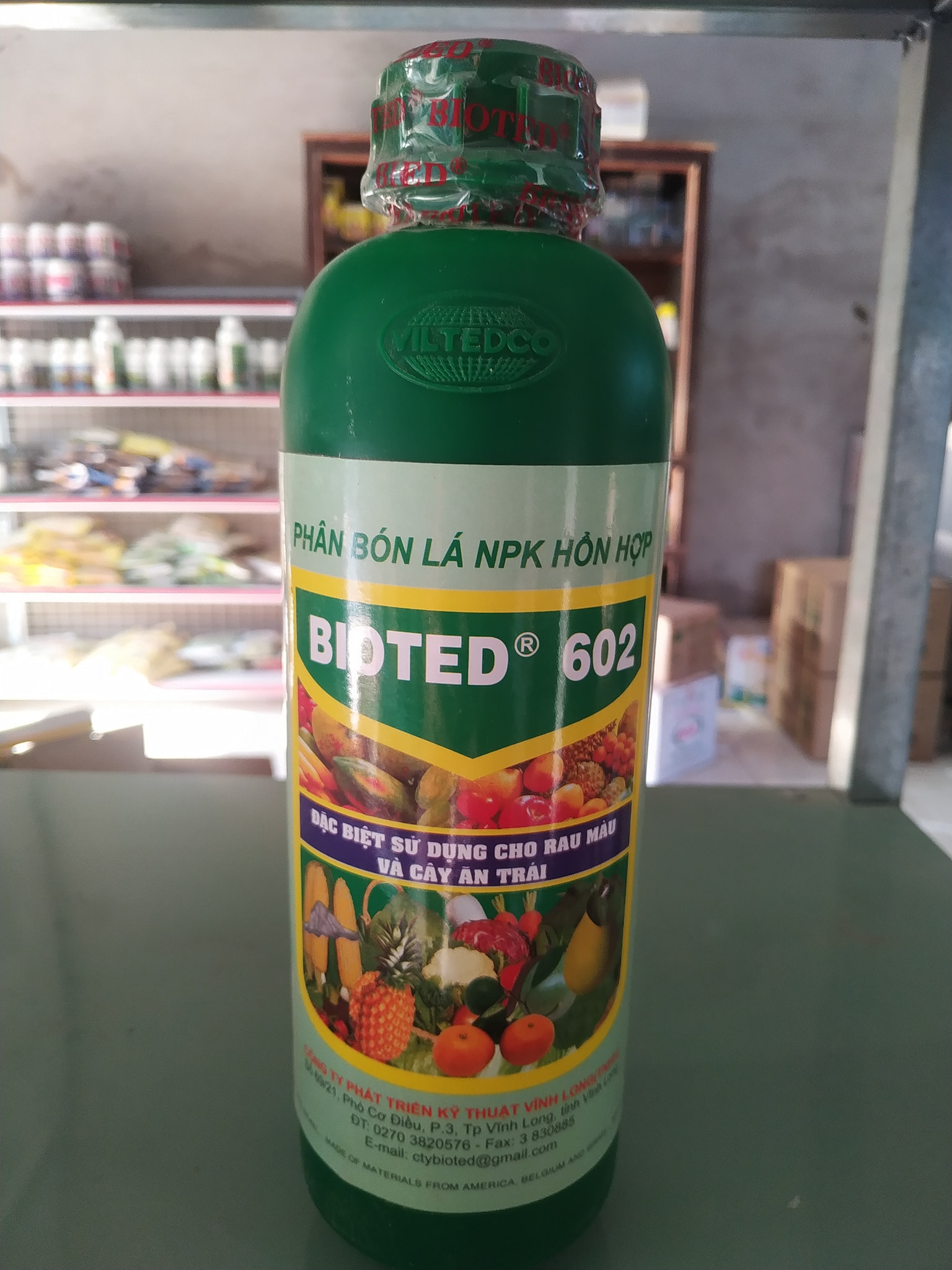 Phân bón lá NPK Bioted 602 - Chai 1 lít