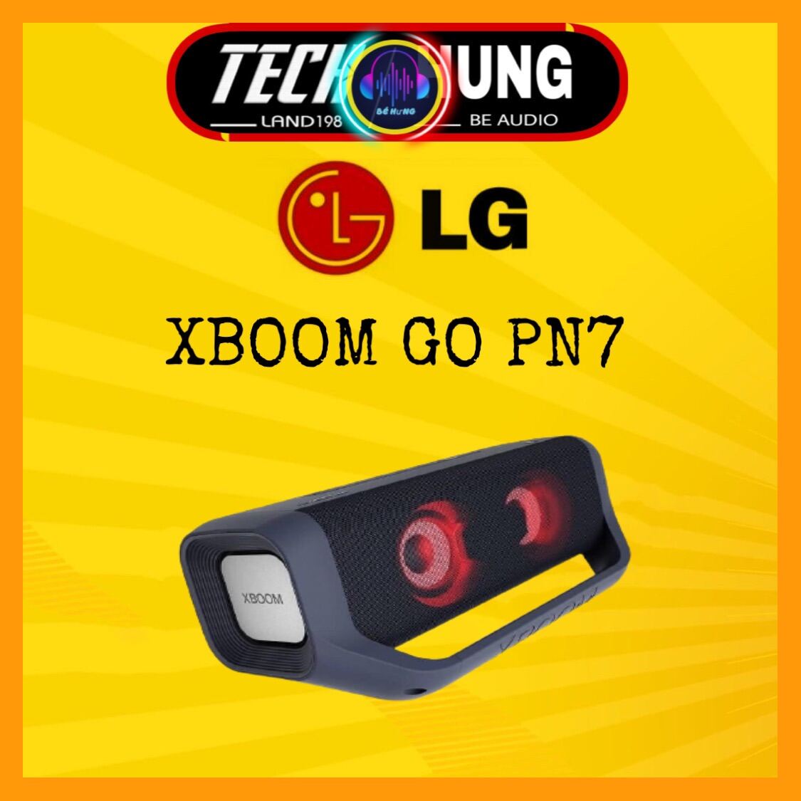 Loa bluetooth LG XBoom Go PN7 hàng chính hãng bảo hành 12 Tháng