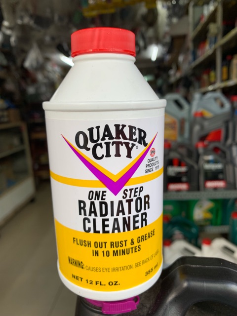 Dầu súc két nước và vệ sinh két nước quaker city usa