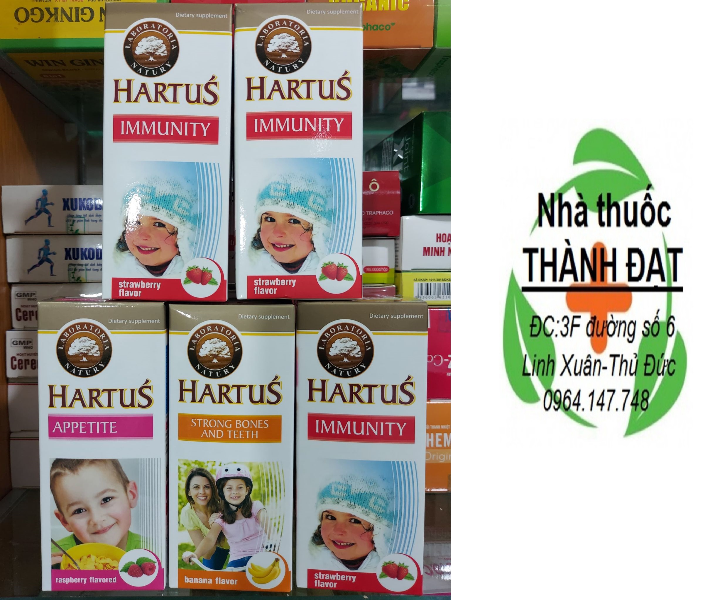Trọn bộ hartus bổ sung cho trẻ