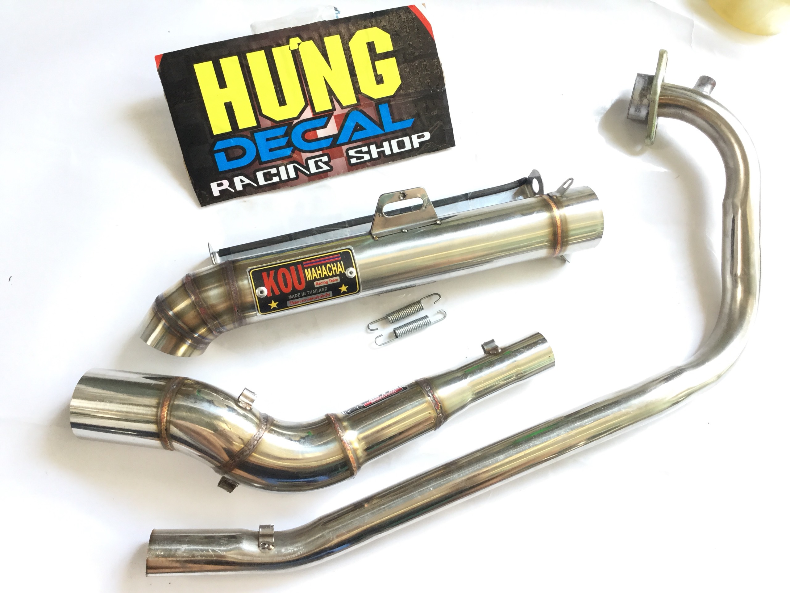 Pô Kun inox - Cổ 2 Khúc Cong Satria - Raider Fi - GSX , Sản Phẩm Chất Lượng, Gian Hàng Uy Tín, Giá Cả Cực Tốt, Mua Ngay.