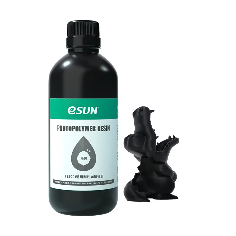 Nhựa in 3d eSun S200 Standard Resin màu Deep Black 500-1000ml/ Chai