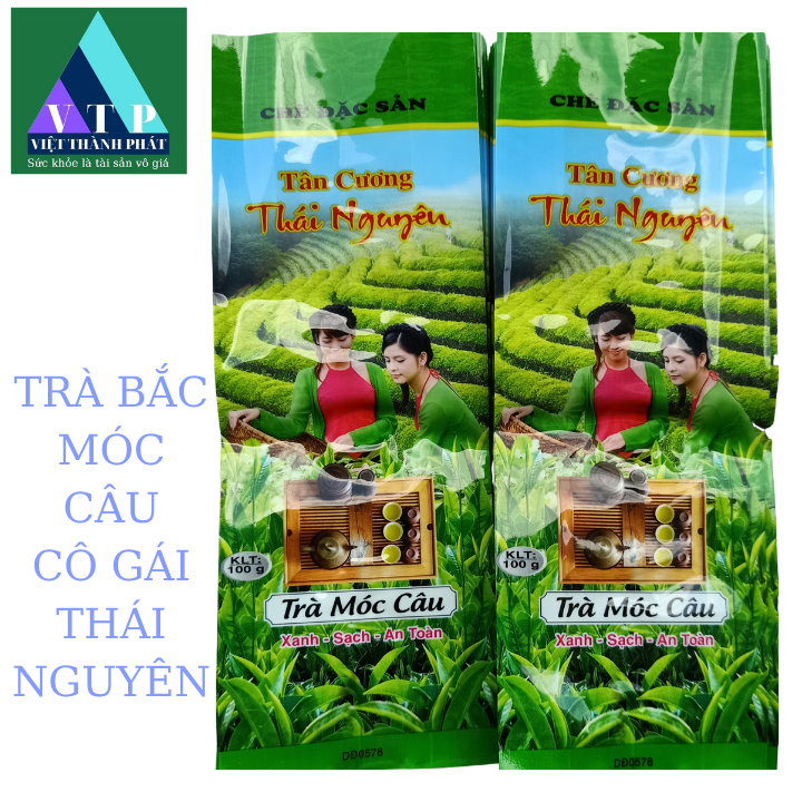 Trà Miền Bắc - Trà xanh tân cương thái nguyên - 1kg Trà cô gái sạch nước ánh vàng
