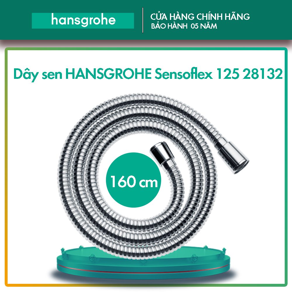 Dây sen hansgrohe sensoflex 125 28132